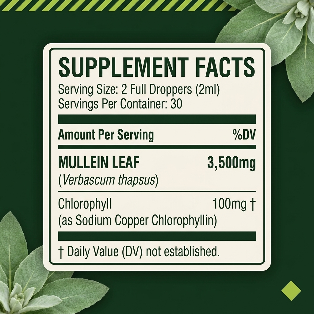 CleraVox Mullein Super Strength
