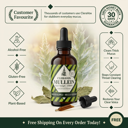 CleraVox Mullein Super Strength