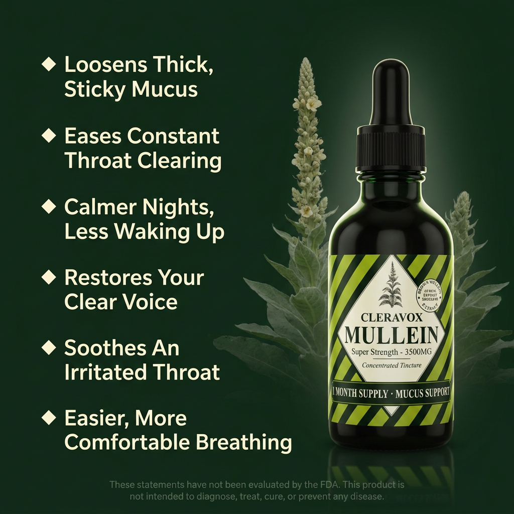 CleraVox Mullein Super Strength