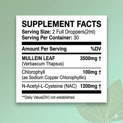 CleraVox Mullein Super Strength